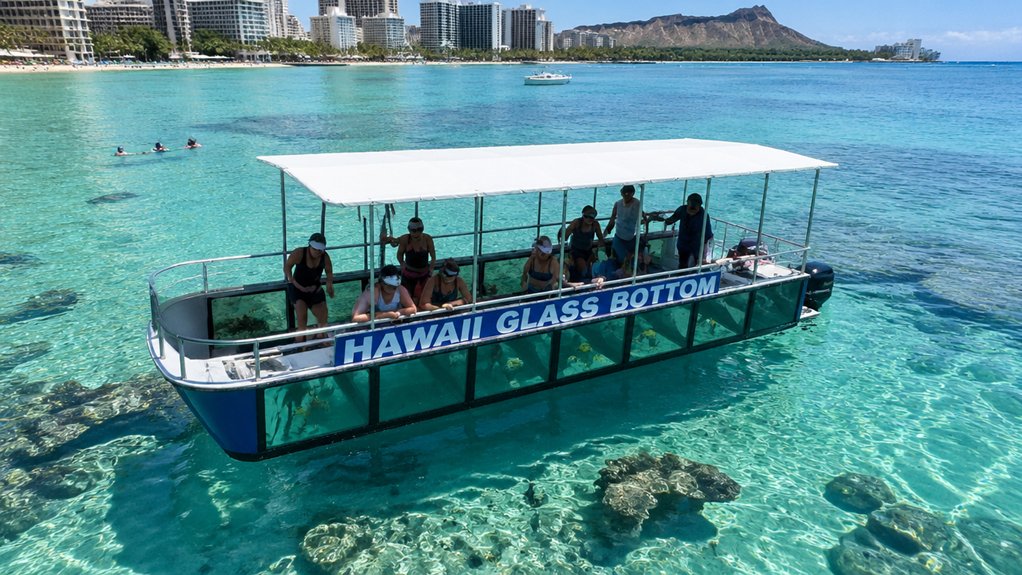 clear variable waikiki reef visibility