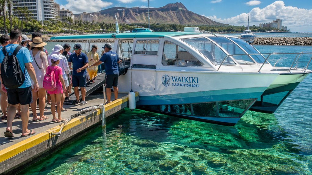 price breakdown for glass bottomed boat