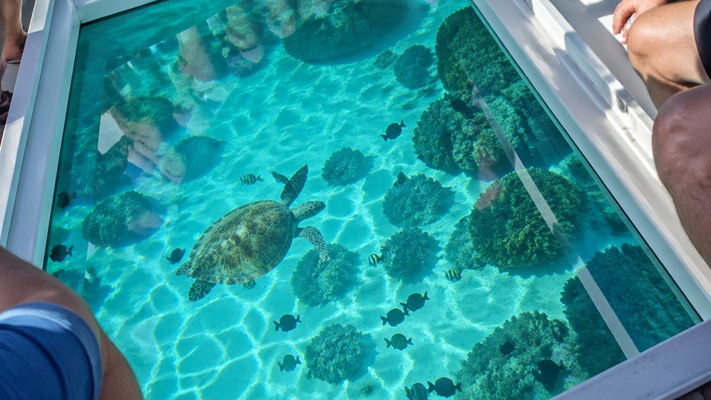 tropical marine life views