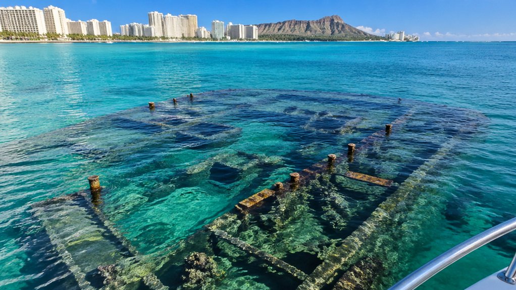 waikiki shallow shipwreck viewing